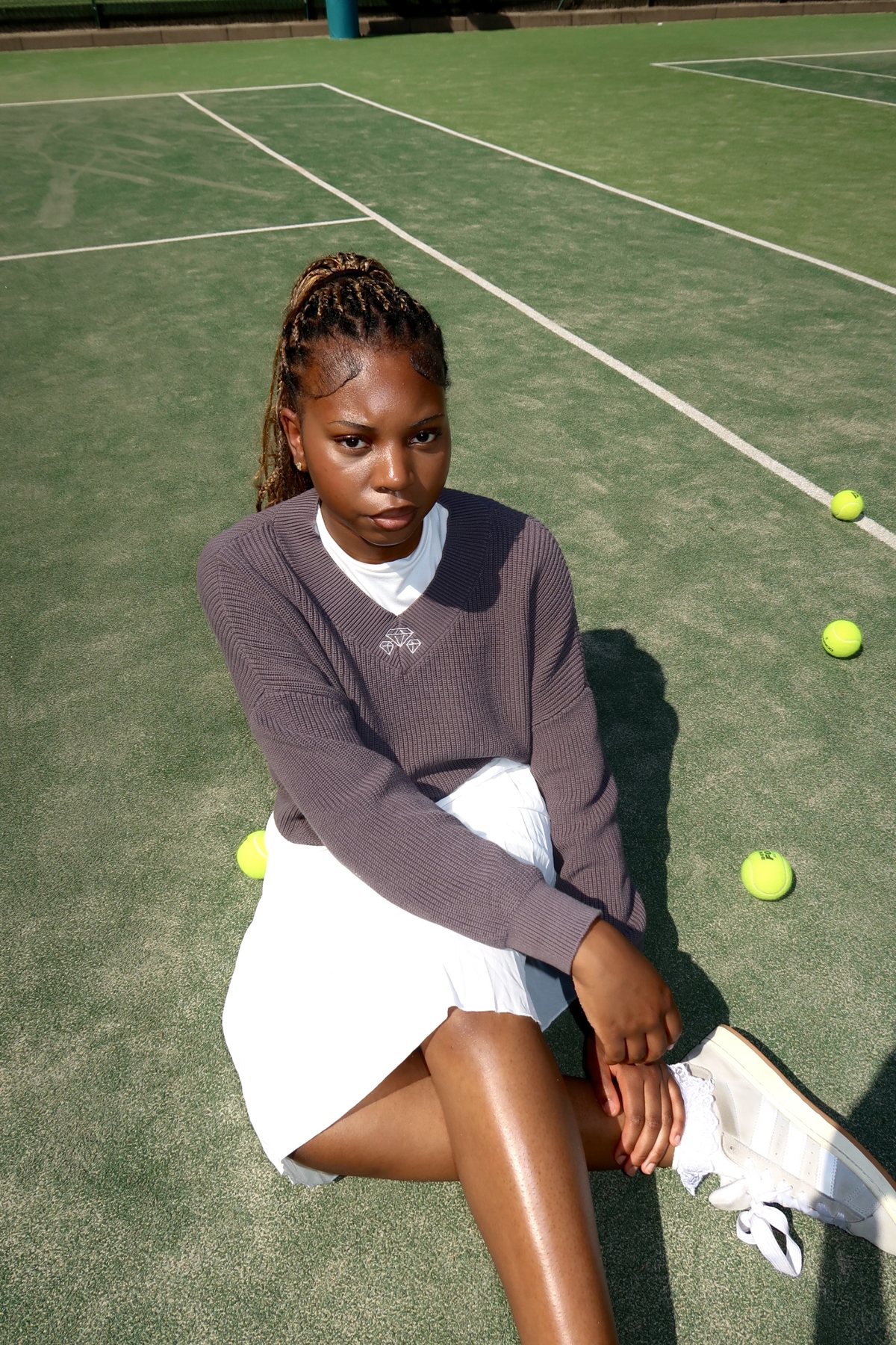 Member seated on the court in The Foundation